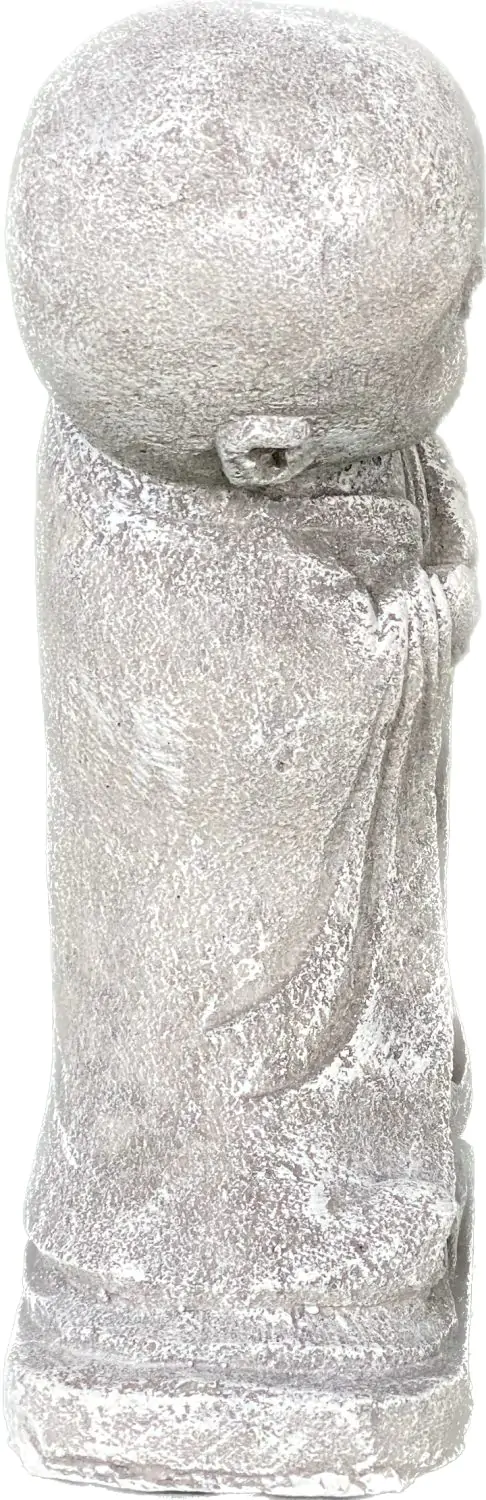  Product image 6 of the product “Ming - Monk, standing, bent sideways 25 cm H | cast stone ”